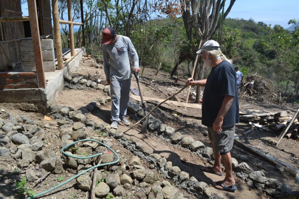 Casita walkway